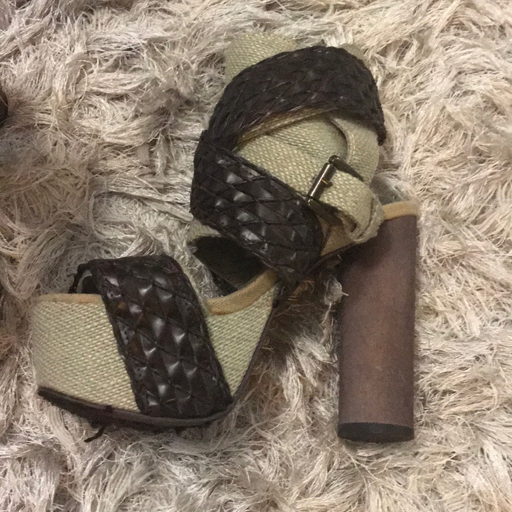JEFFREY CAMPBELL HAVANA LAST PLATFORM SIZE 6